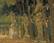 Carrefour at the End of the Tapis Vert, Versailles - 詹姆斯·卡莱尔·贝克威思